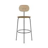 Afteroom Bar + Counter Chair Plus: Seat Upholstered + Bar + Natural Oak + Boucle 06