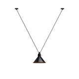 Les Acrobates N° 323 Pendant Lamp: Large + Black + Copper + Conic