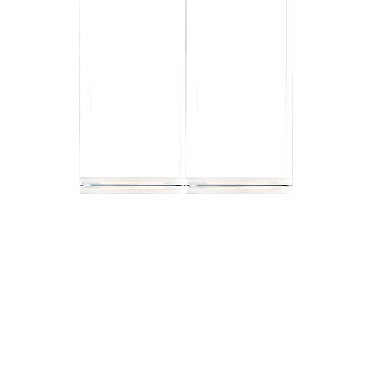 Vale System X-Axis Pendant Light: Horizontal + End-to-End + Vale 2 + Anthracite