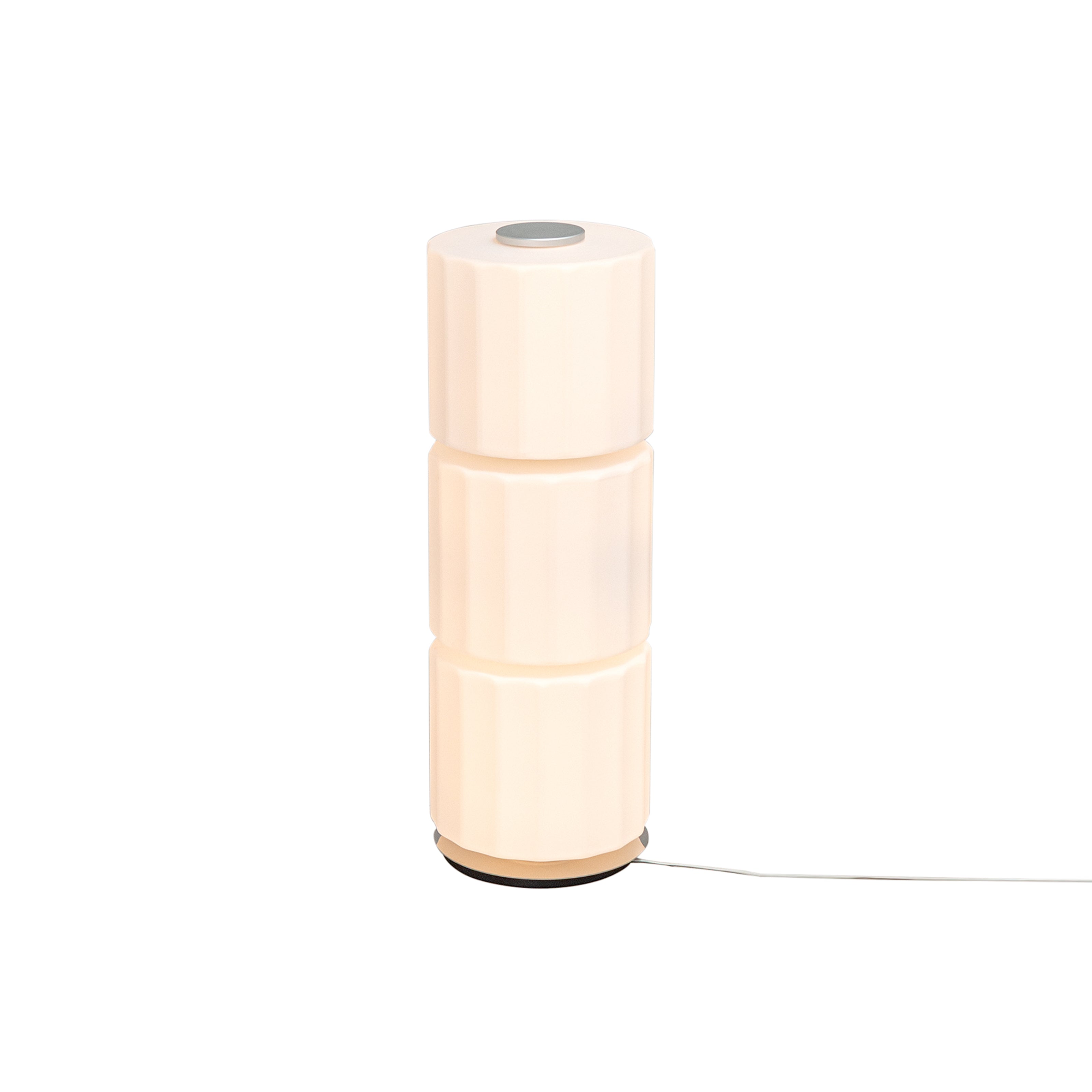 Column 300 Floor Lamp: 3 + Ivory