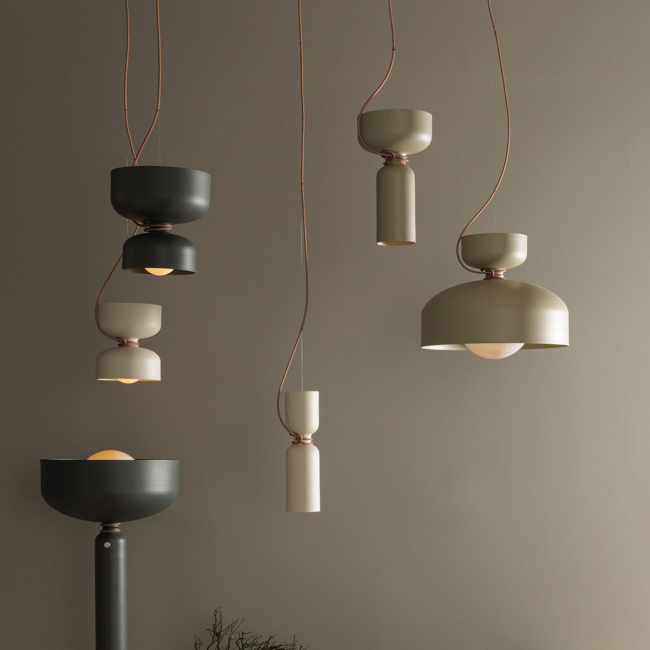 Spotlight Volumes Pendant Light