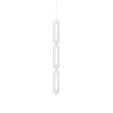 Vale System Pendant Light: Vertical + End-to-End + Vale 3 + Rust