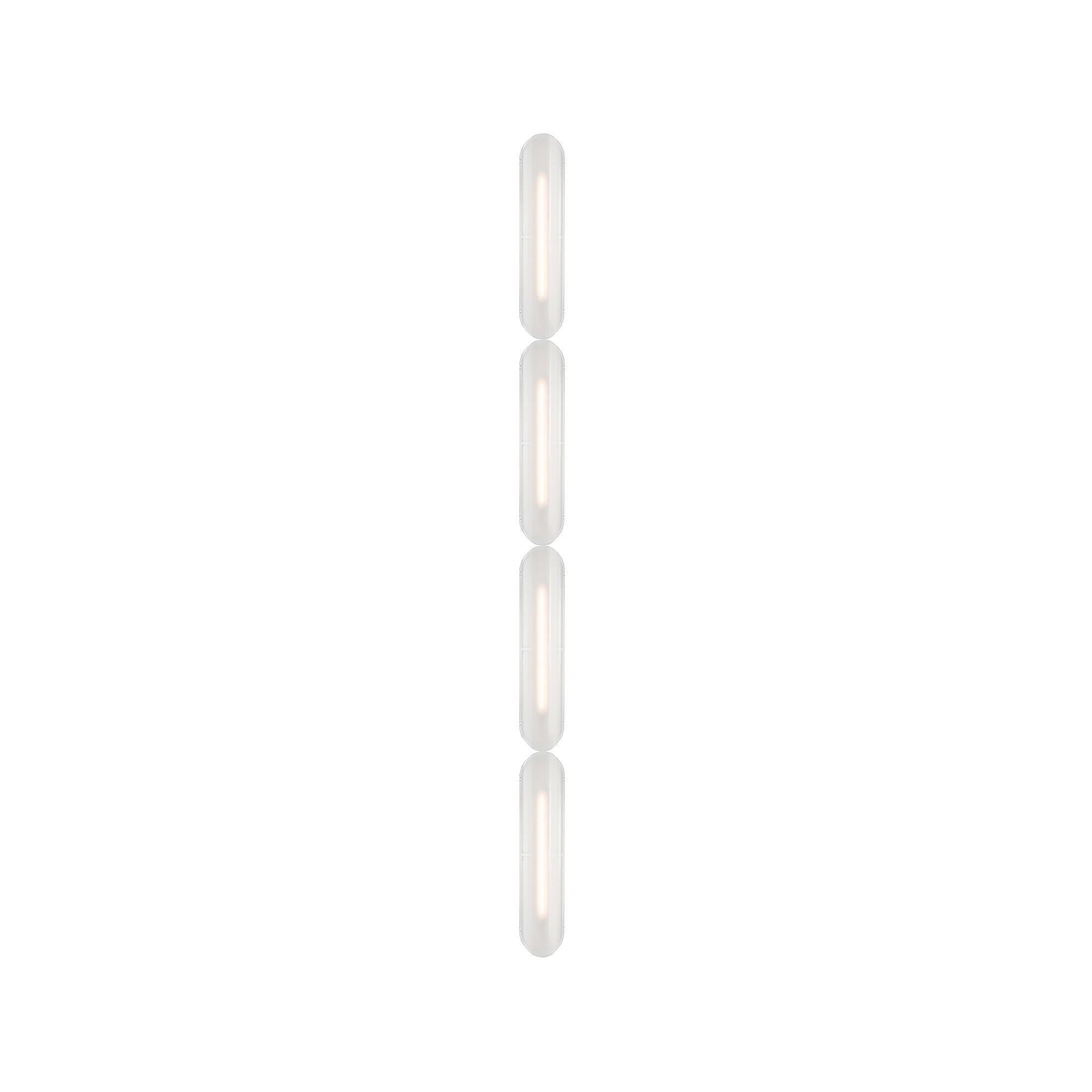 Vale System Ceiling/Wall Light: Vertical + End-to-End + Vale 4 + Silica