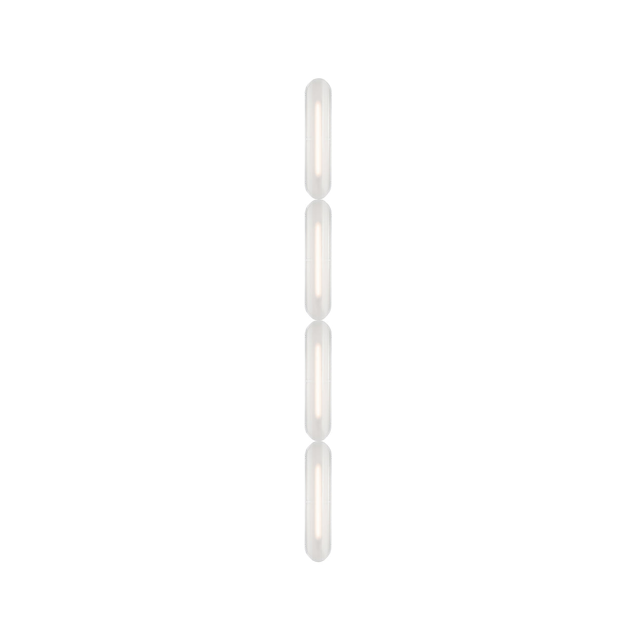 Vale System Ceiling/Wall Light: Vertical + End-to-End + Vale 4 + Silica