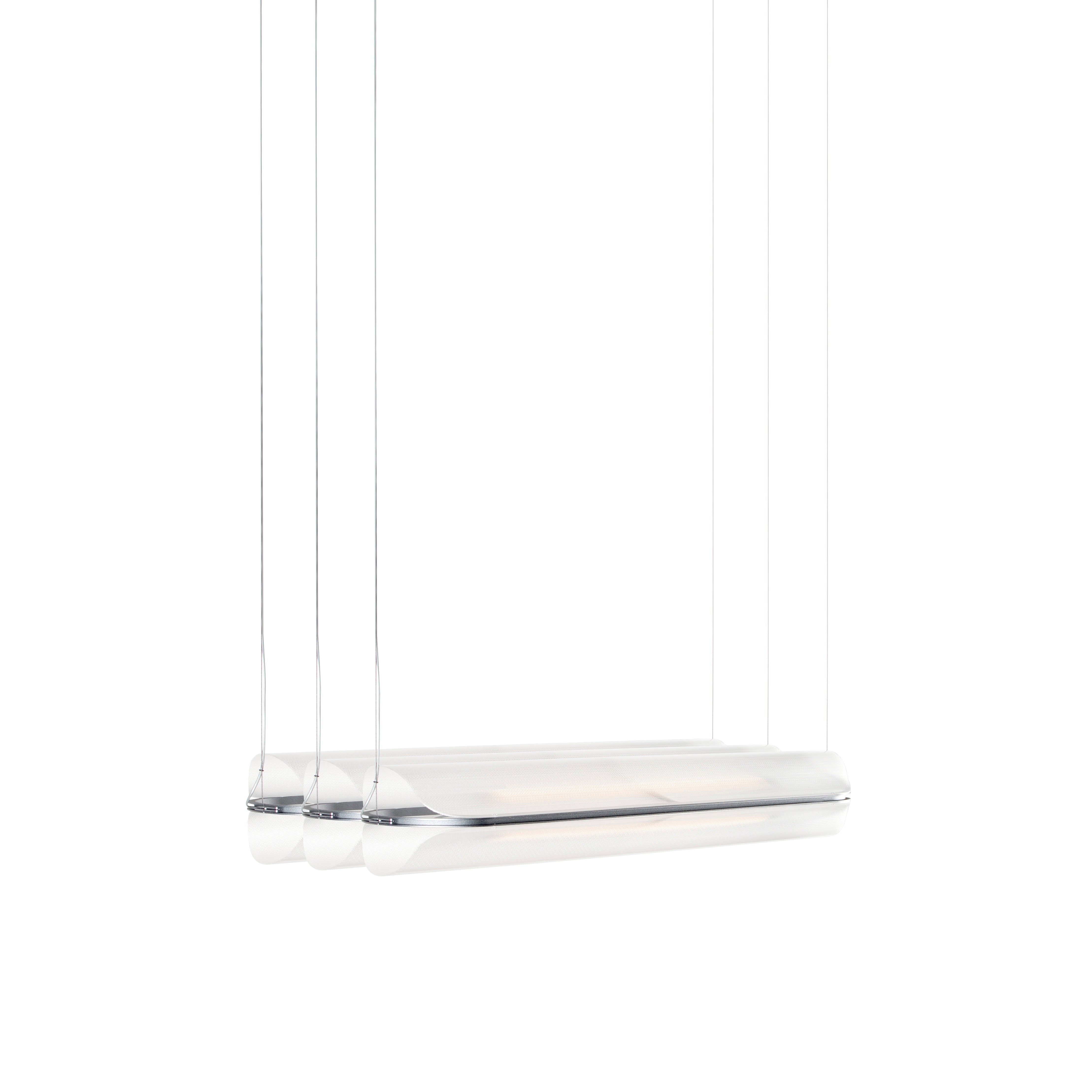 Vale System X-Axis Pendant Light: Horizontal + Side-to-Side + Vale 3 + Anthracite