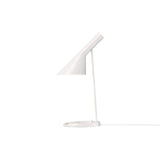 AJ Table Lamp: White + White