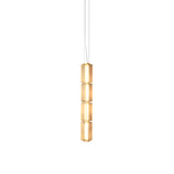 Column 175 Vertical Pendant: 4 Units + Amber