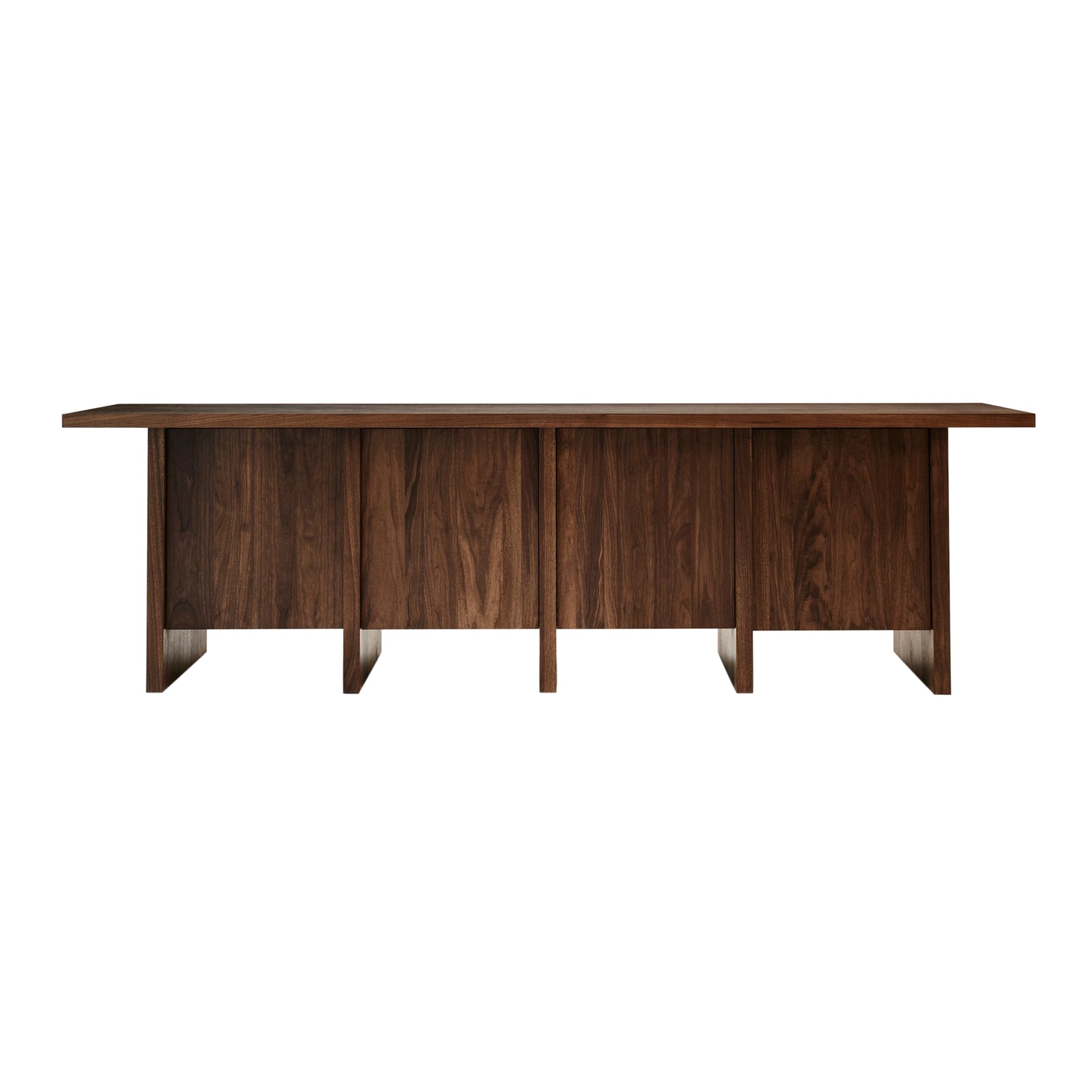 Edda Credenza: 4 + Walnut