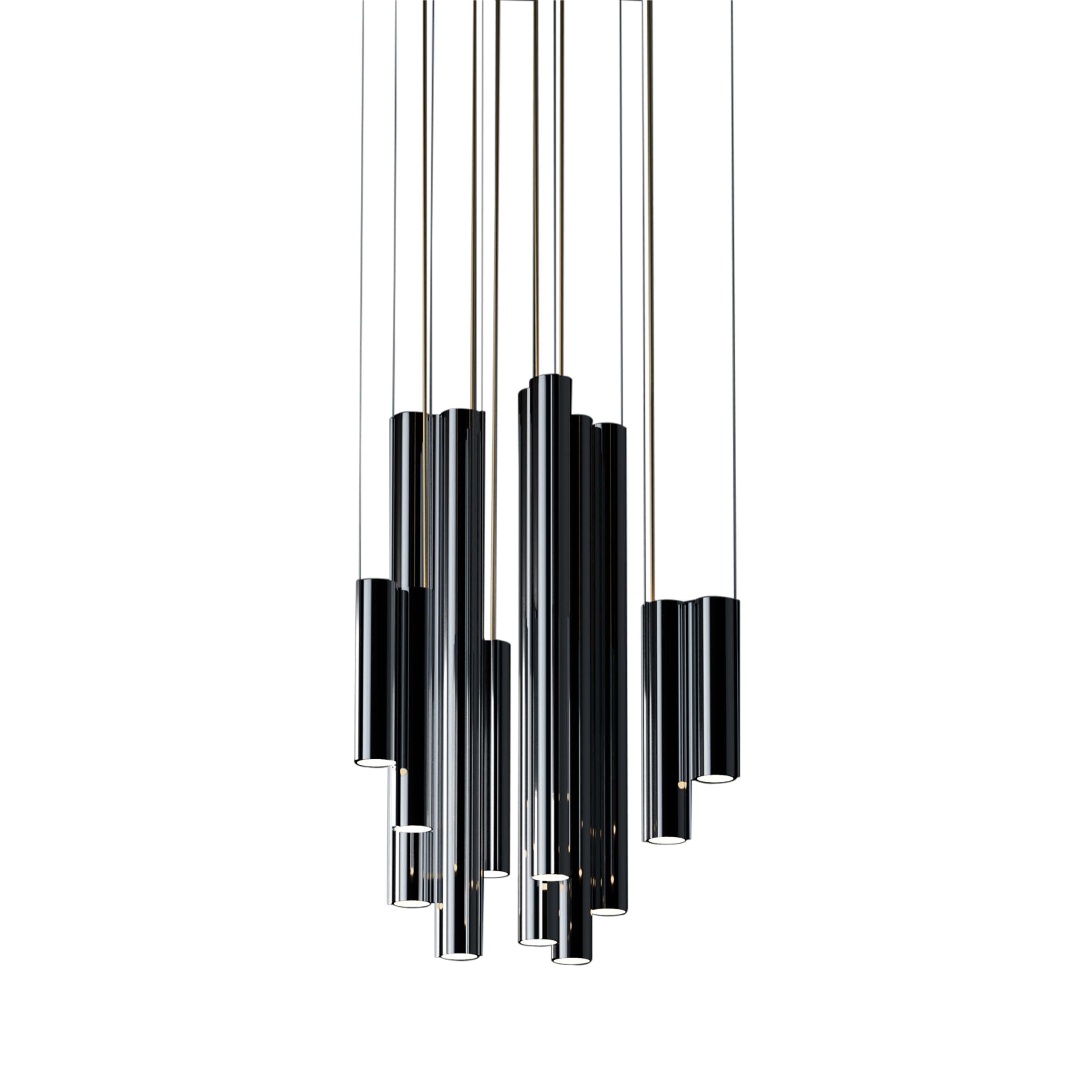 Silo Atelier 03 Suspension Lamp: Textured Powder Coat