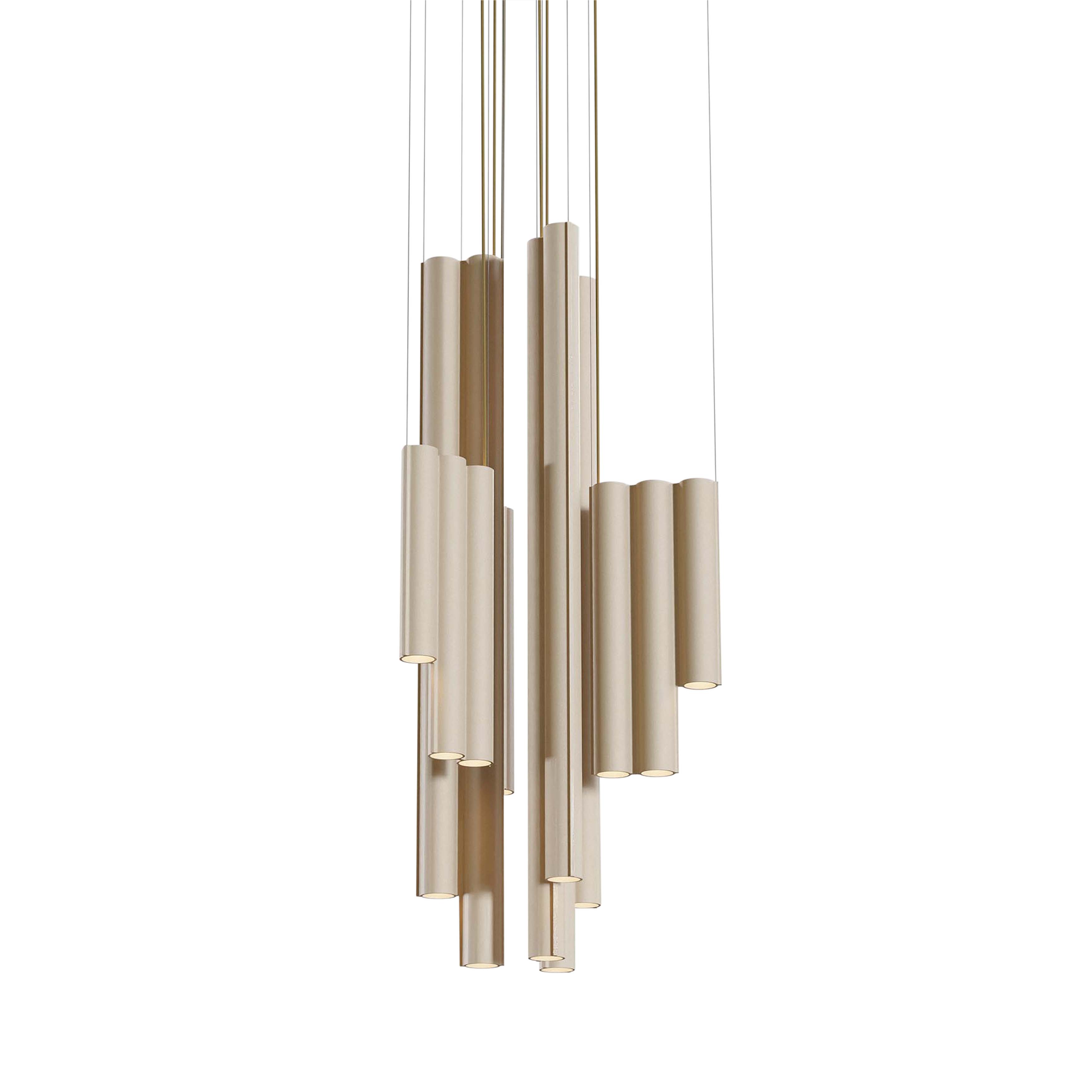 Silo Atelier 02 Suspension Lamp: Beige