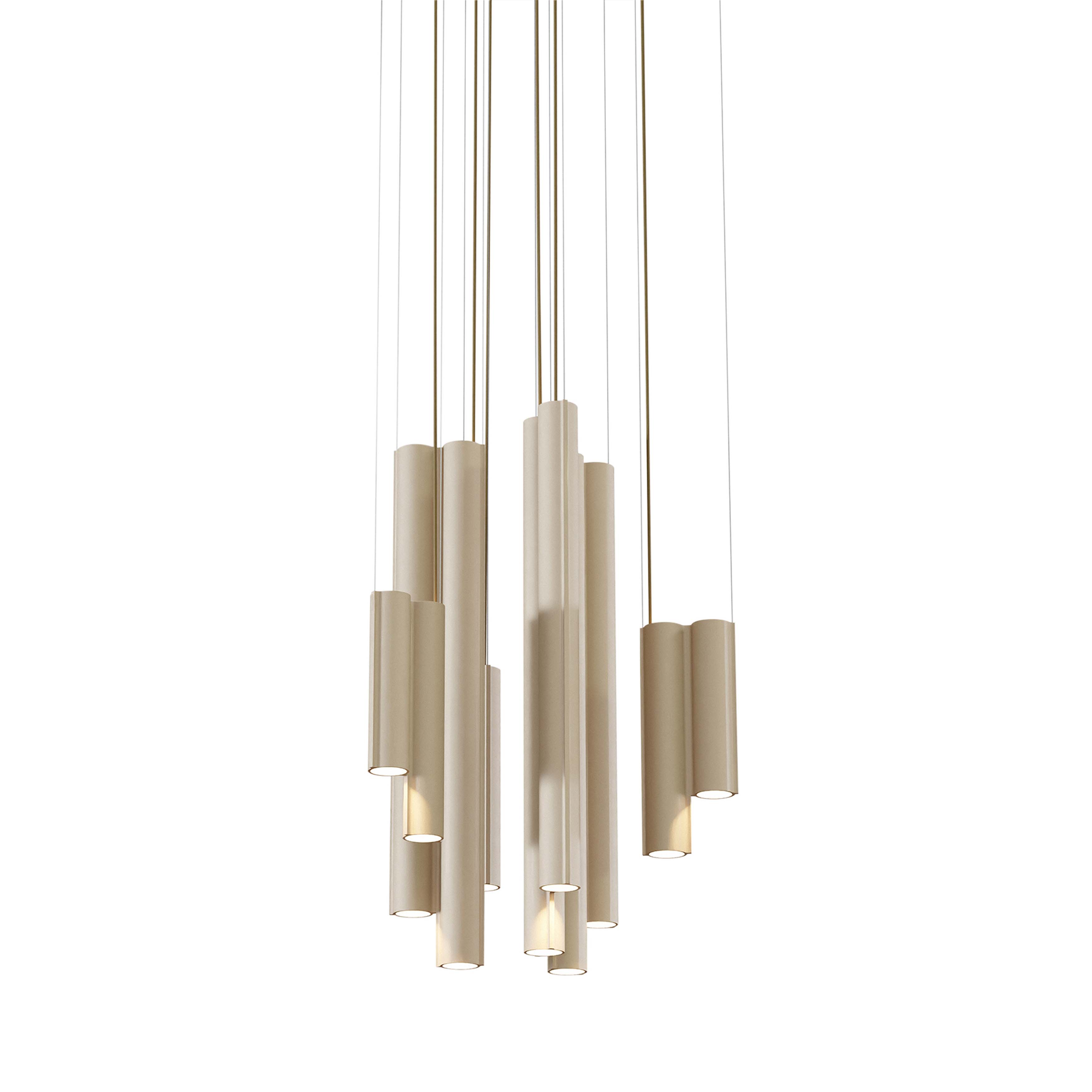 Silo Atelier 03 Suspension Lamp: Beige