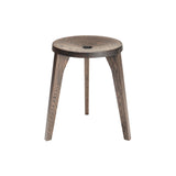 Dovetail Stool: Smoke Oak + 3