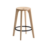 Dovetail Bar + Counter Stool: Counter + White Oak