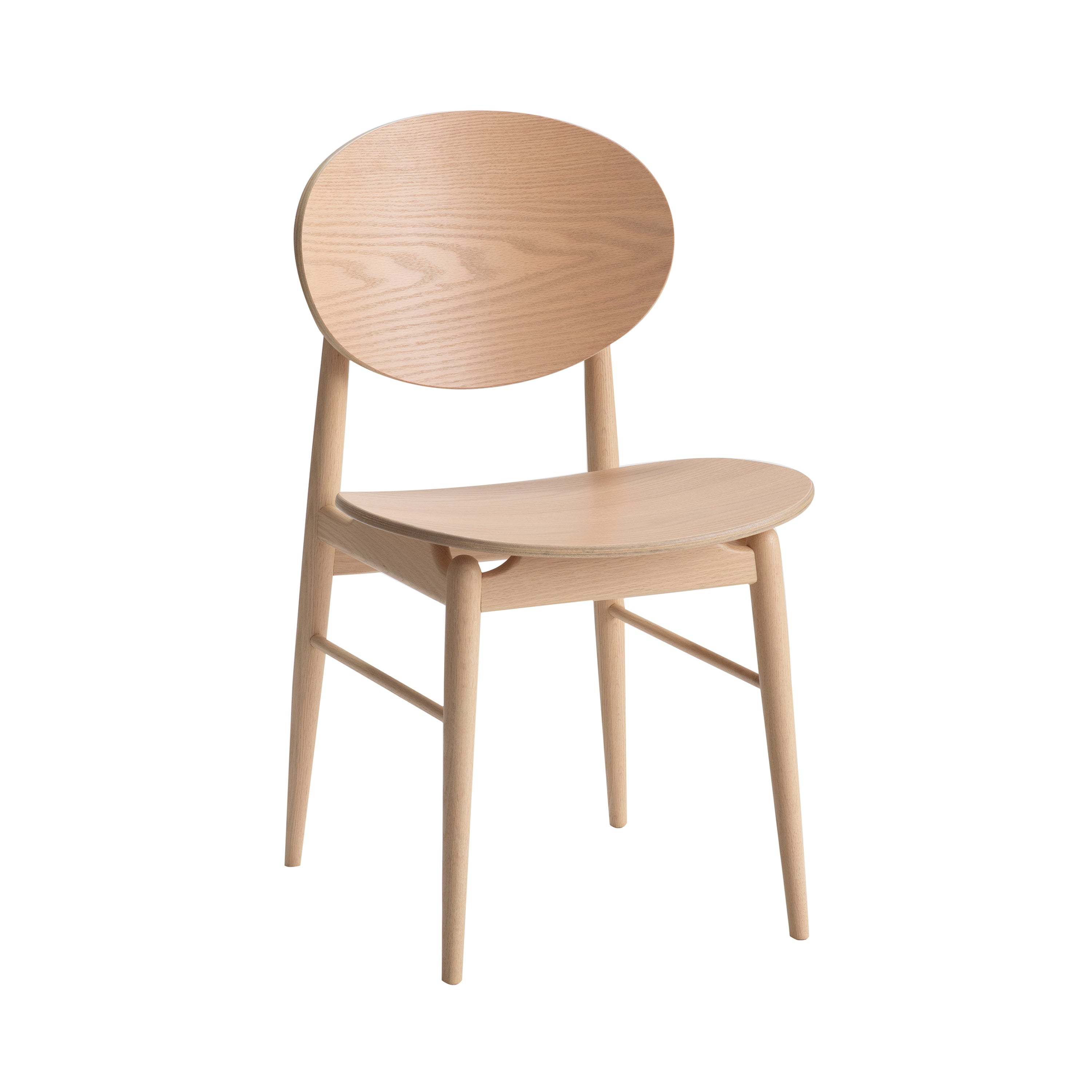 Outline Chair: White Oak