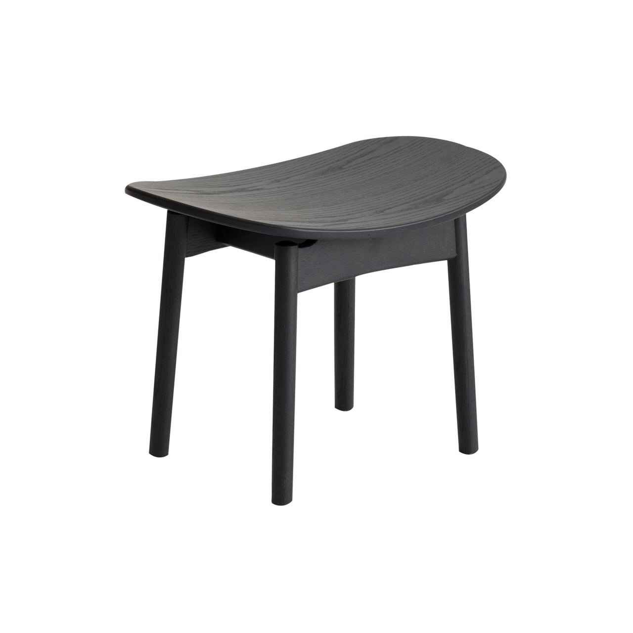 Saga Lounge Stool: Ash Sumi