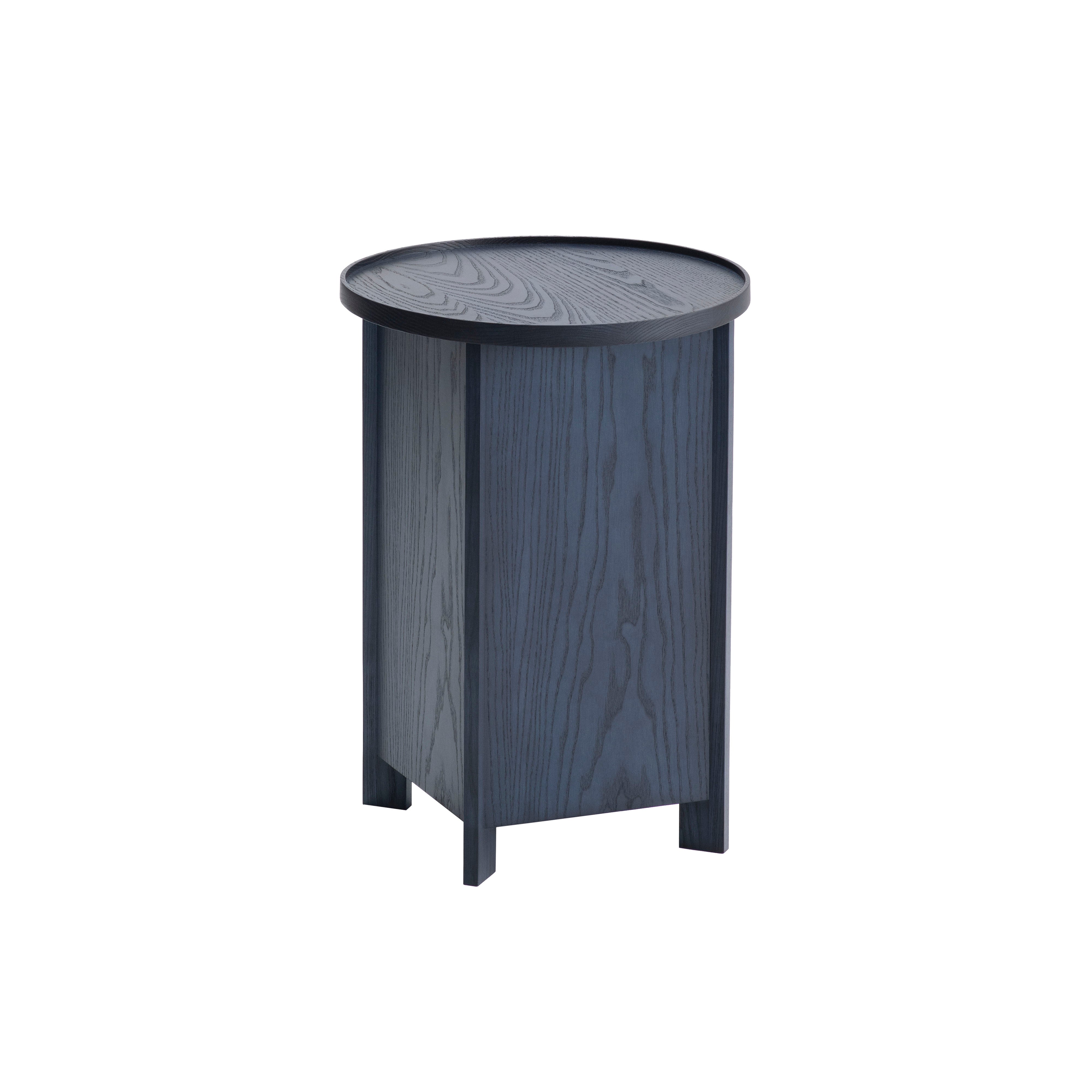 Sake Side Table: Indigo Ash