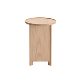 Sake Side Table: White Oak