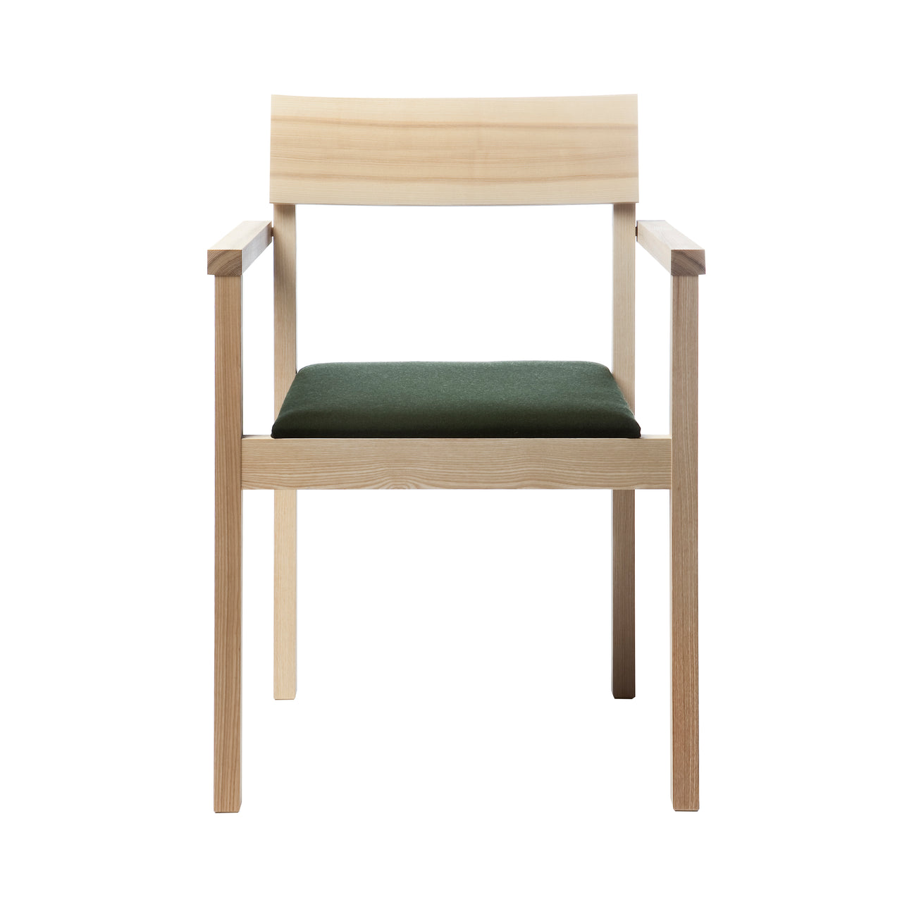 Arkitecture KVT8 Chair with Armrest: Ash