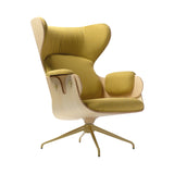 Lounger Armchair: Natural Ash + Beige