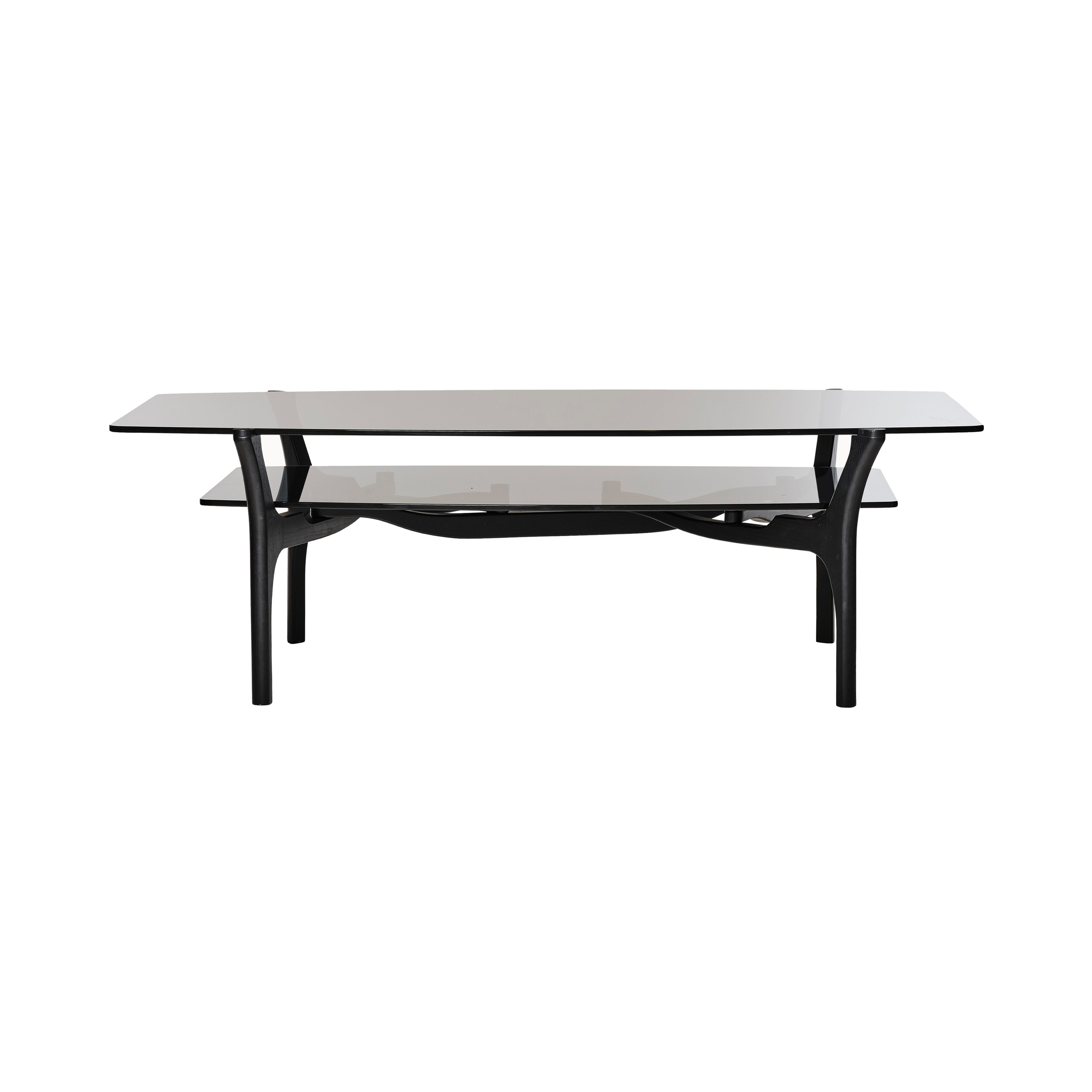 Carlina Low Coffee Table: Double