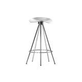 Jamaica Bar + Counter Stool: Counter + Black