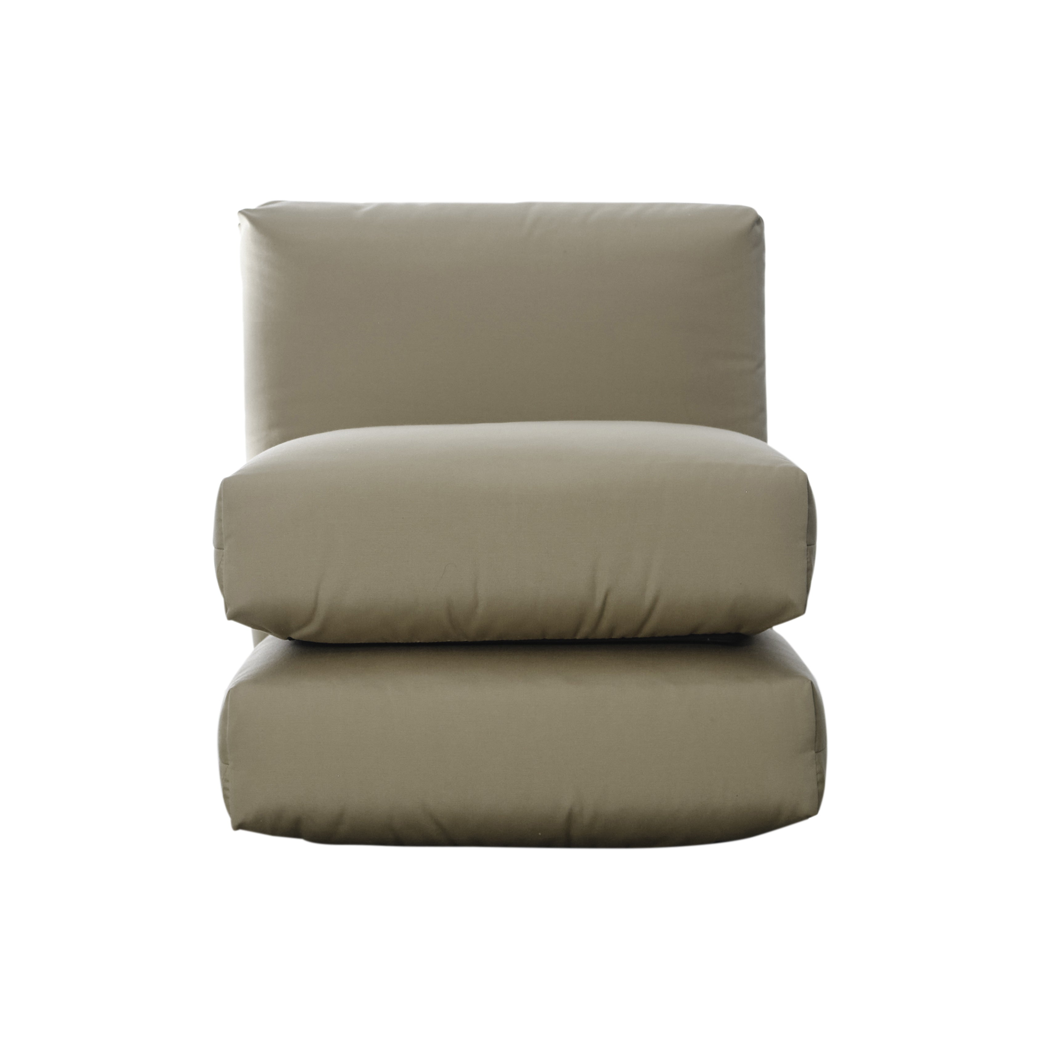 Pillow Modules Sofa: Fabric + Center