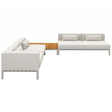 Outdoor Able Sofa: Composition 5 with table - Left