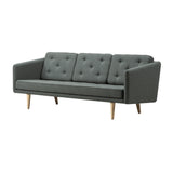 No. 1 Sofa: 3 Seater + Soaped Oak