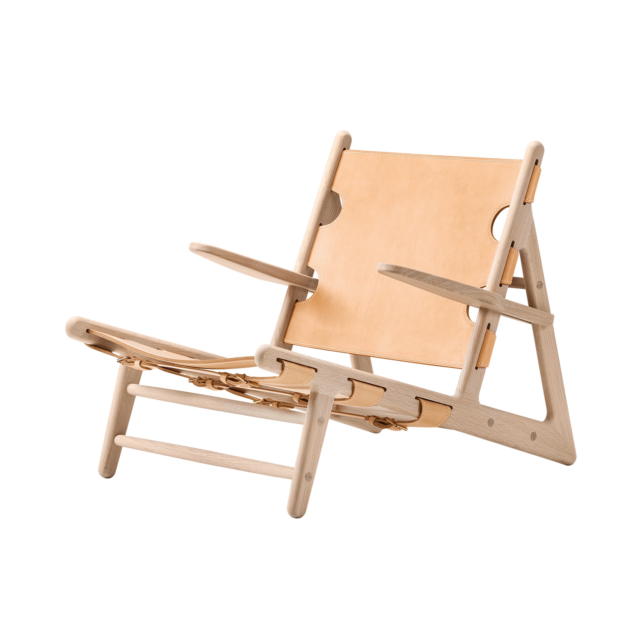 The Hunting Chair: Lacquered Oak + Natural