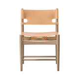 The Spanish Dining Chair: Without Arm + Soaped Oak + Natural