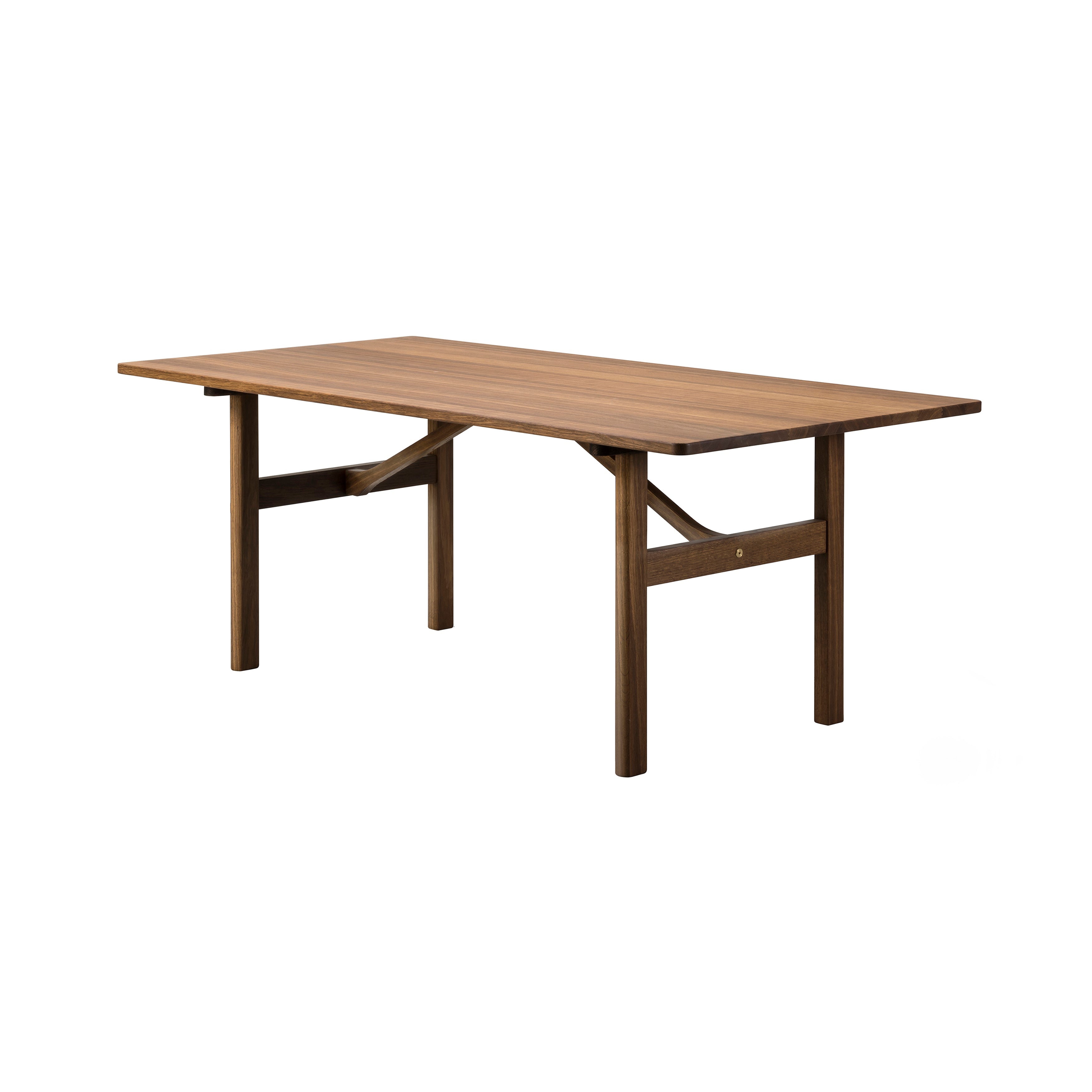 Mogensen 6284 Dining Table: Smoked Oiled Oak