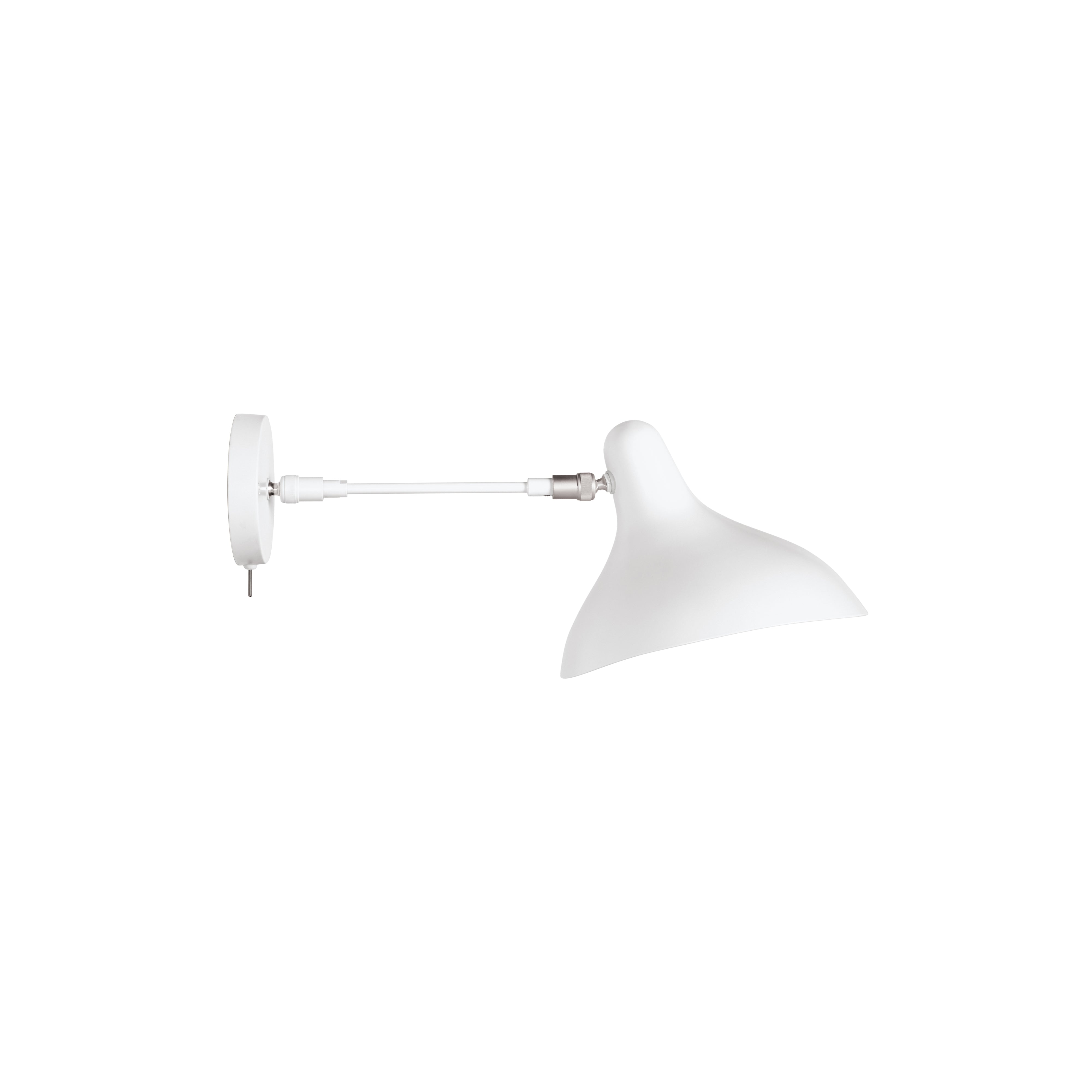 Mantis BS5 Wall Lamp: White Satin