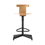 Jiro Bar + Counter Stool: Bar + Natural Oak