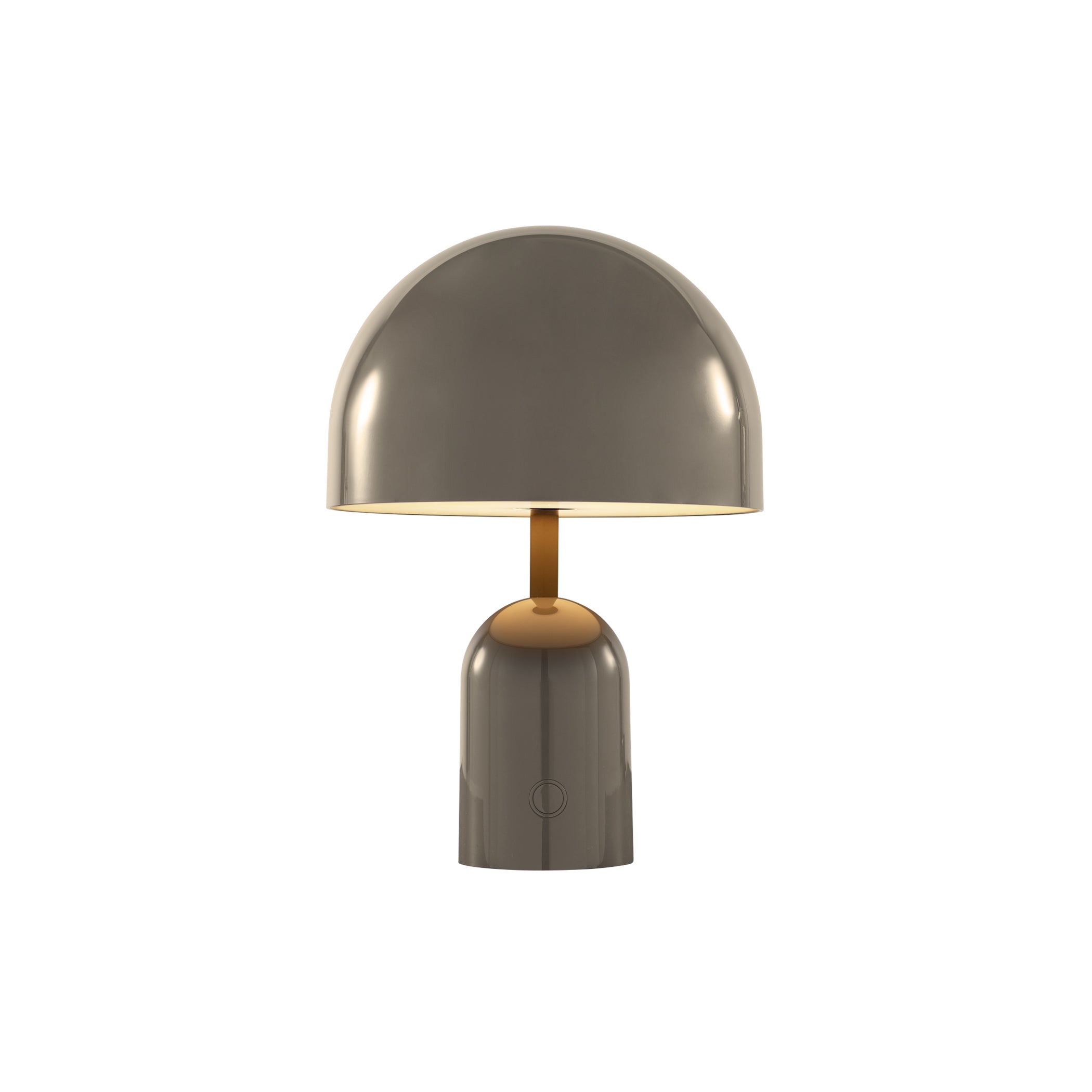 Bell Portable LED Lamp: Taupe