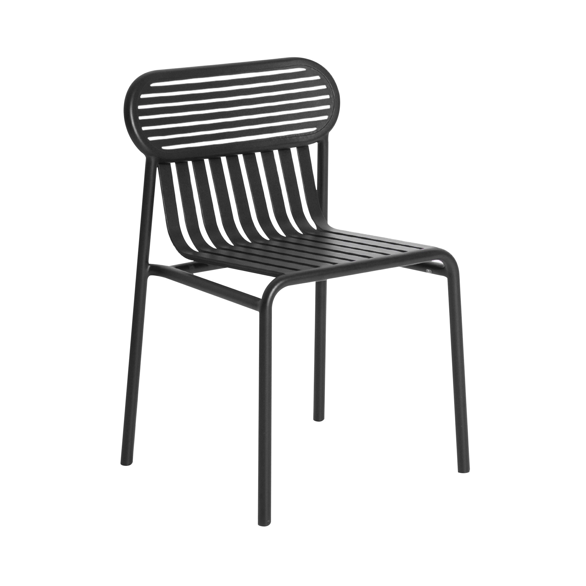 Week-End Stacking Chair: Set of 2 + Black