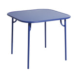 Week-End Square Dining Table: Blue