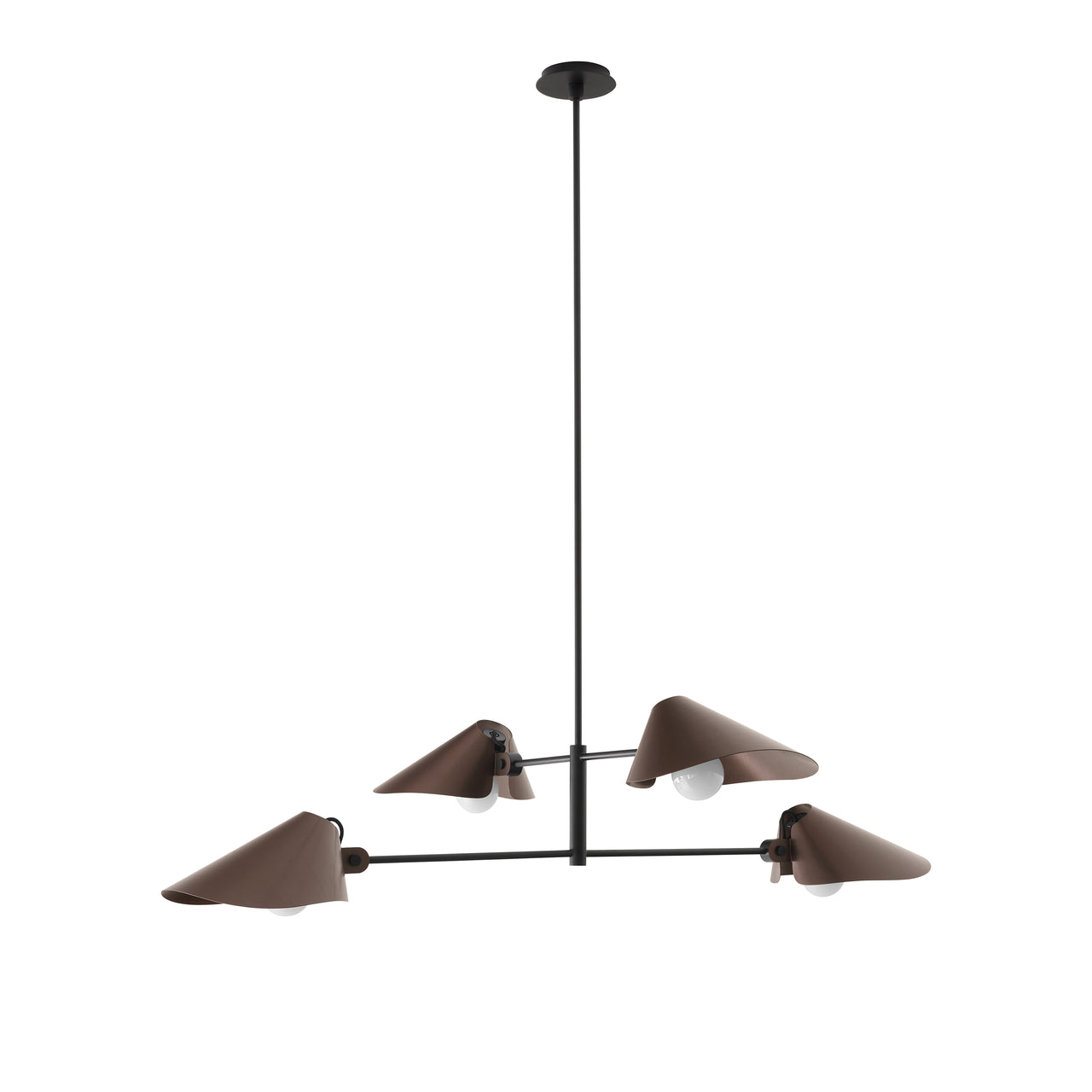 Bonnet Copenhagen SC93 Chandelier: Bronzed 