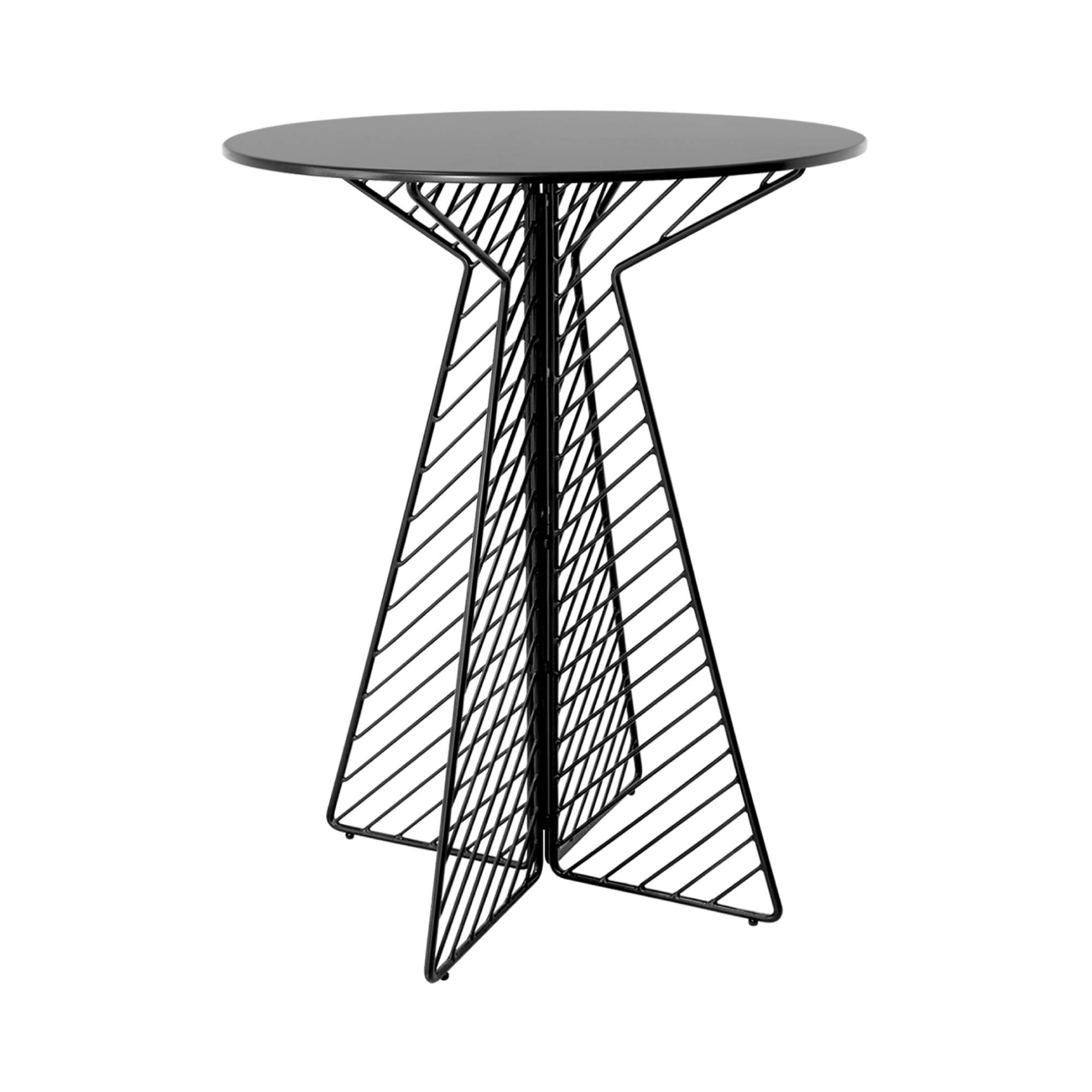 Café Bar Table: Black