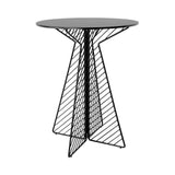 Café Bar Table: Black