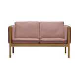 CH162 2 Seater Sofa: Oiled Oak