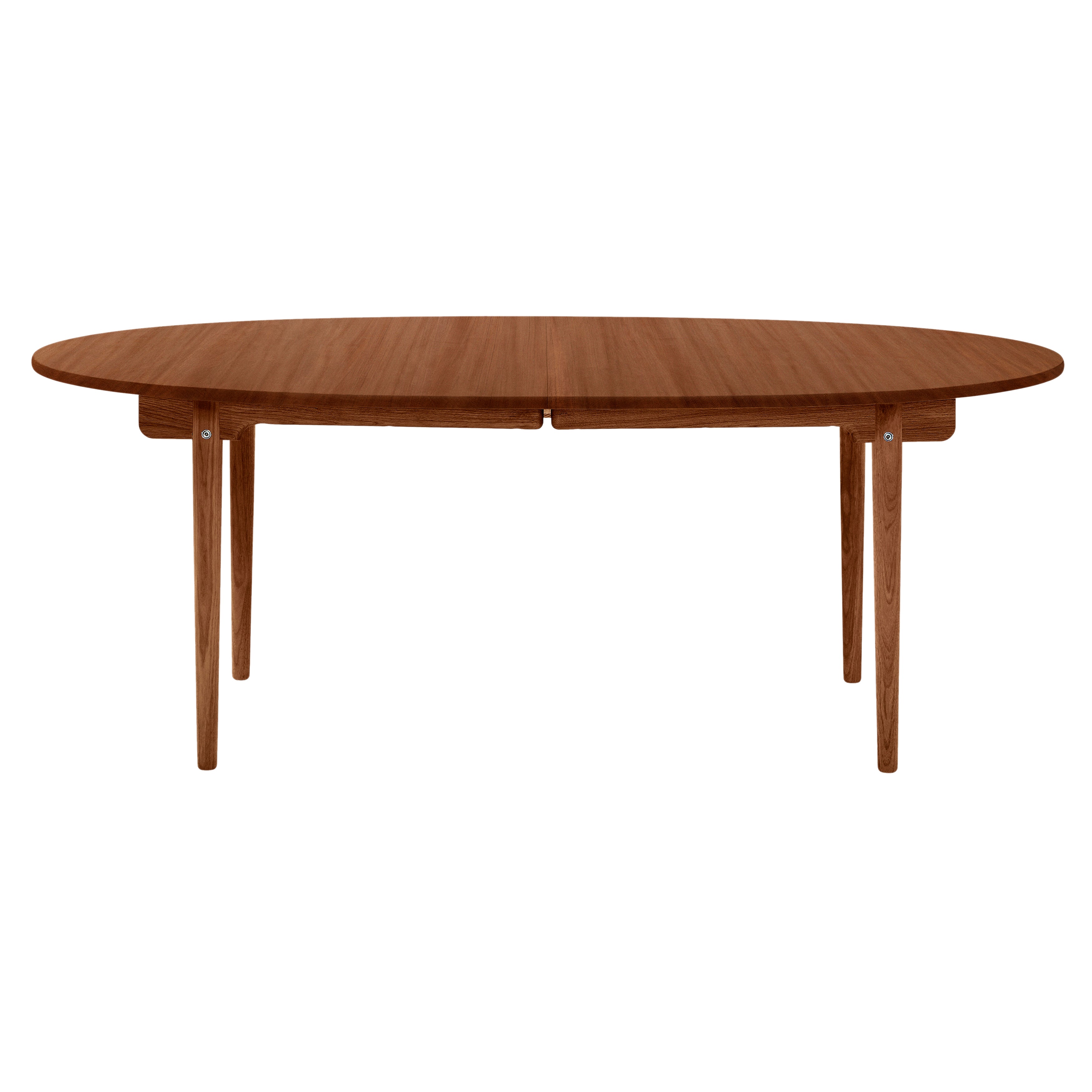 CH338 Dining Table: Oiled Mahogany