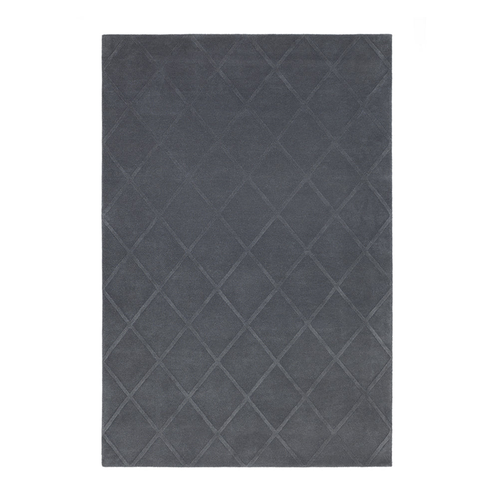 Classic Minimum Raised Pattern Rug: Medium + Cloud