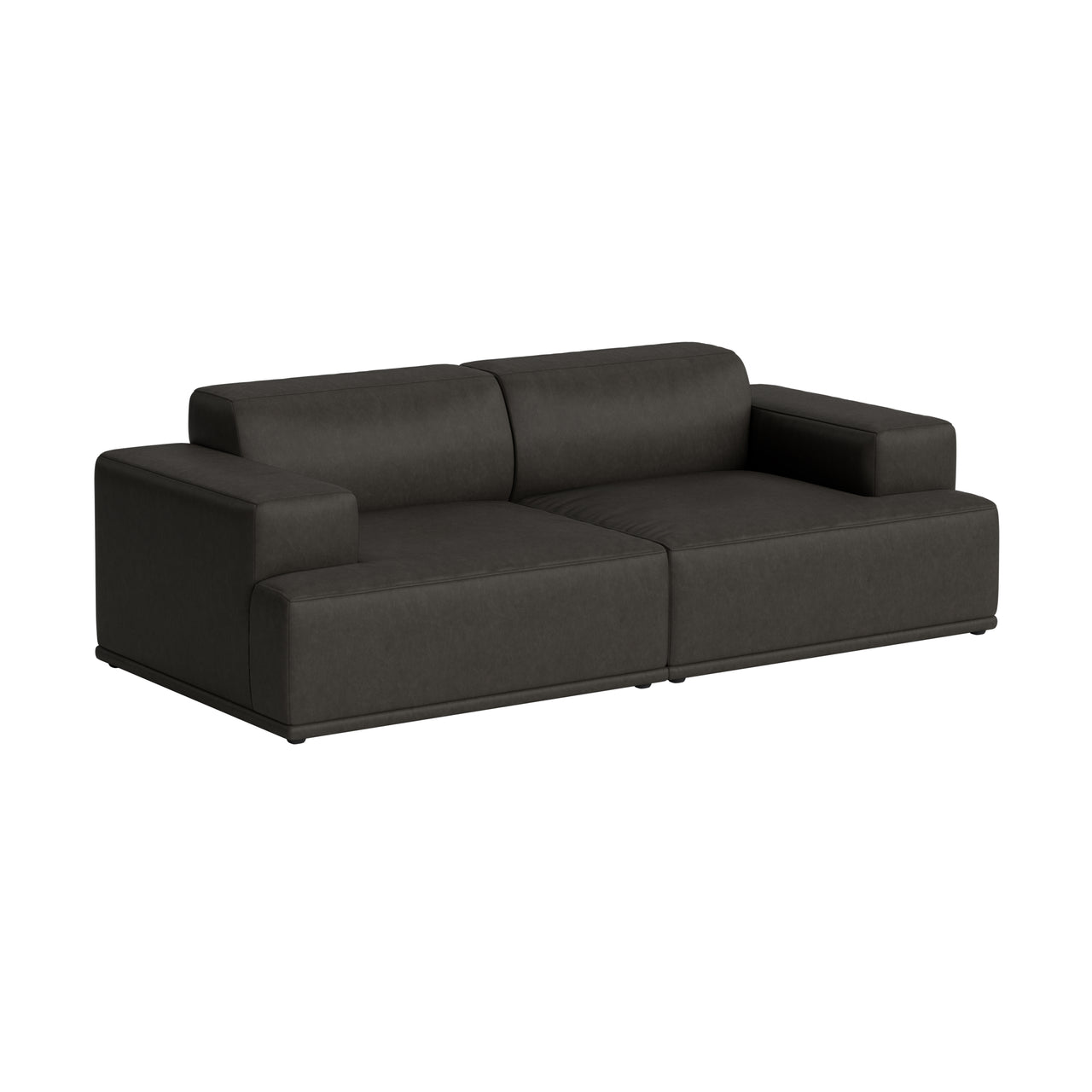 Connect Soft Modular Sofa: 2 Seater + Configuration 1