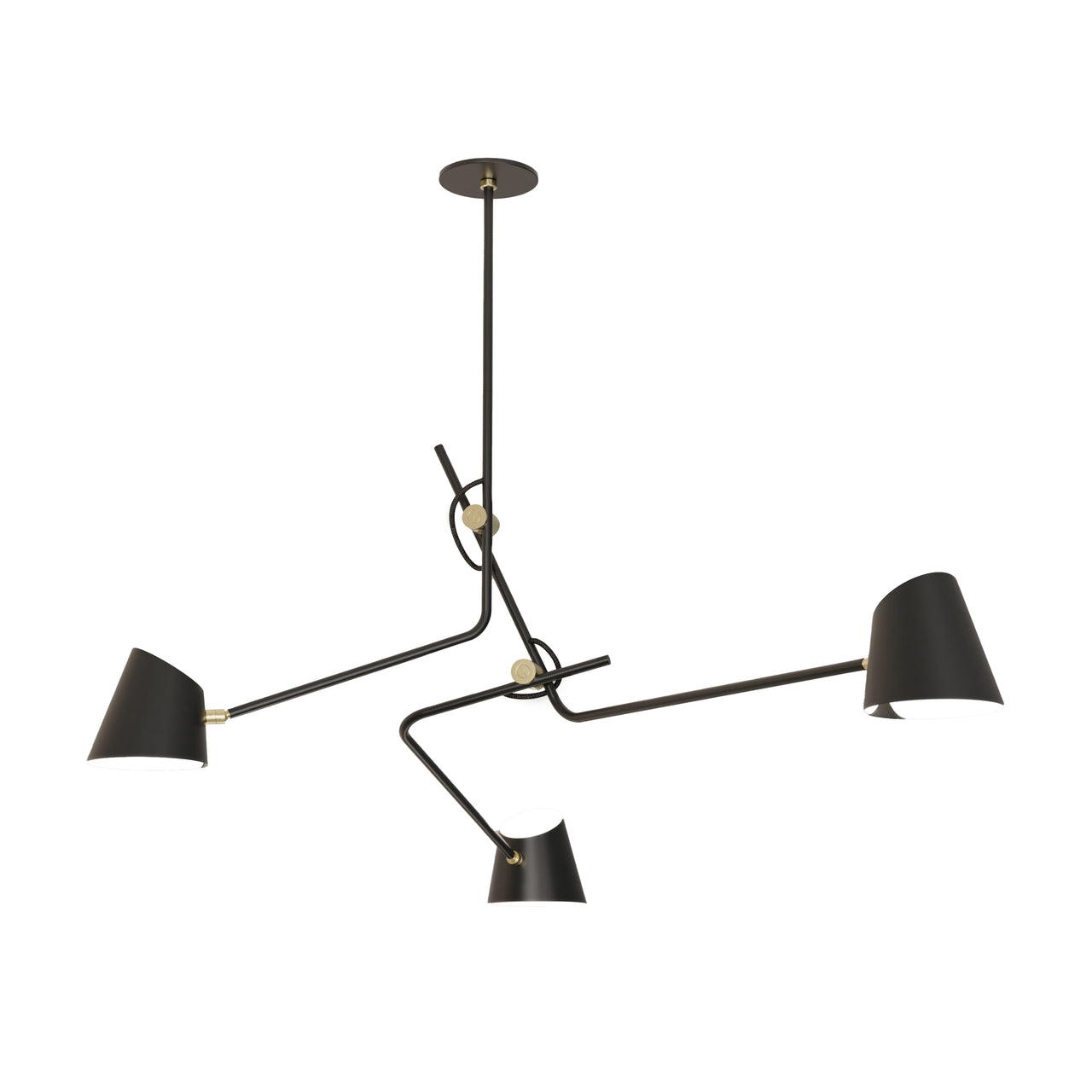 Hartau Triple Ceiling Lamp: Large - 44