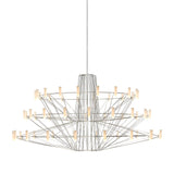 Coppélia Suspension Lamp: Stainless Steel