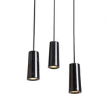 Core Pendant: 3 + Nero Marquina Marble