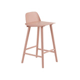 Nerd Bar + Counter Stool: Counter + Tan Rose