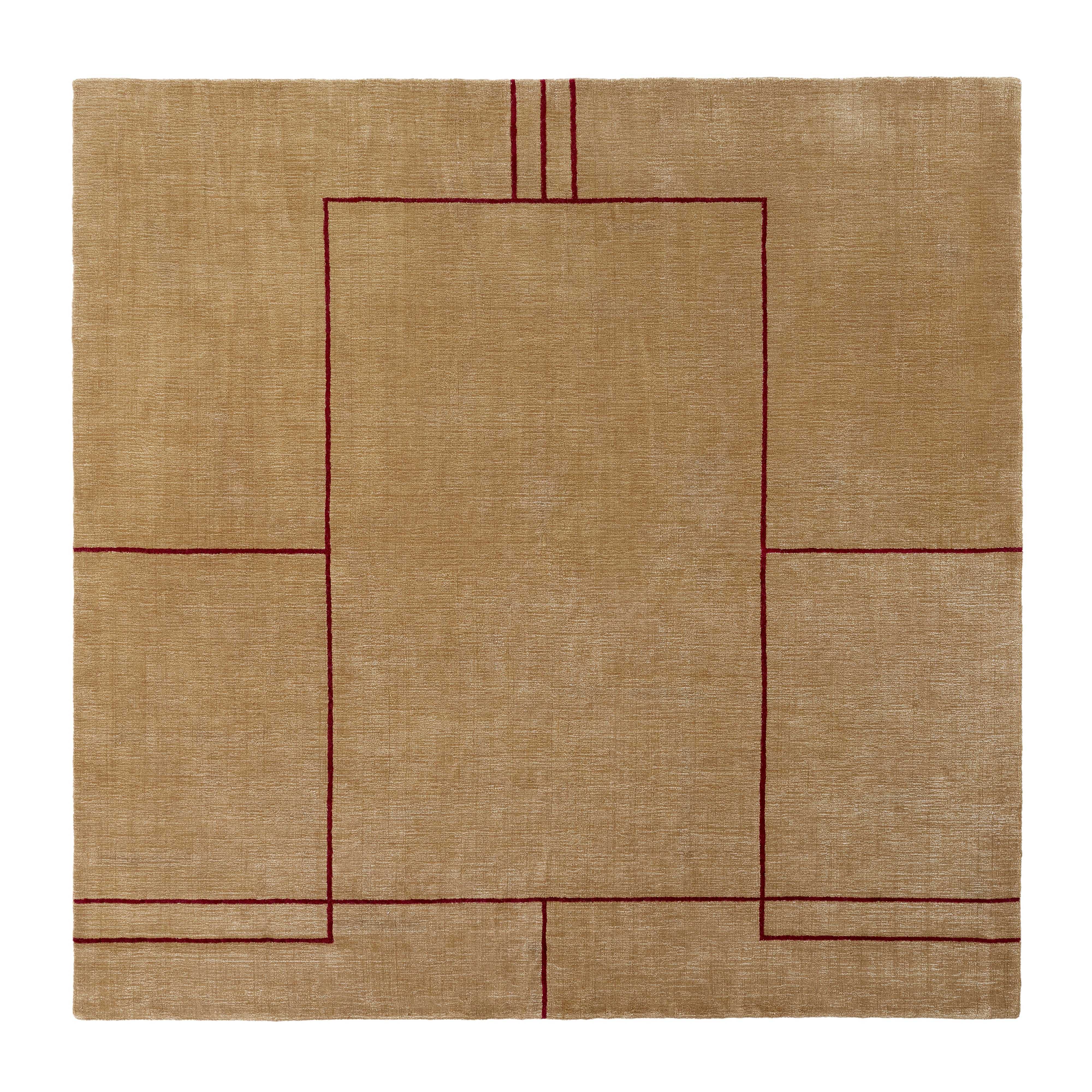 Cruise Rug AP11 + AP12: Square (AP11) + Bombay Golden Brown