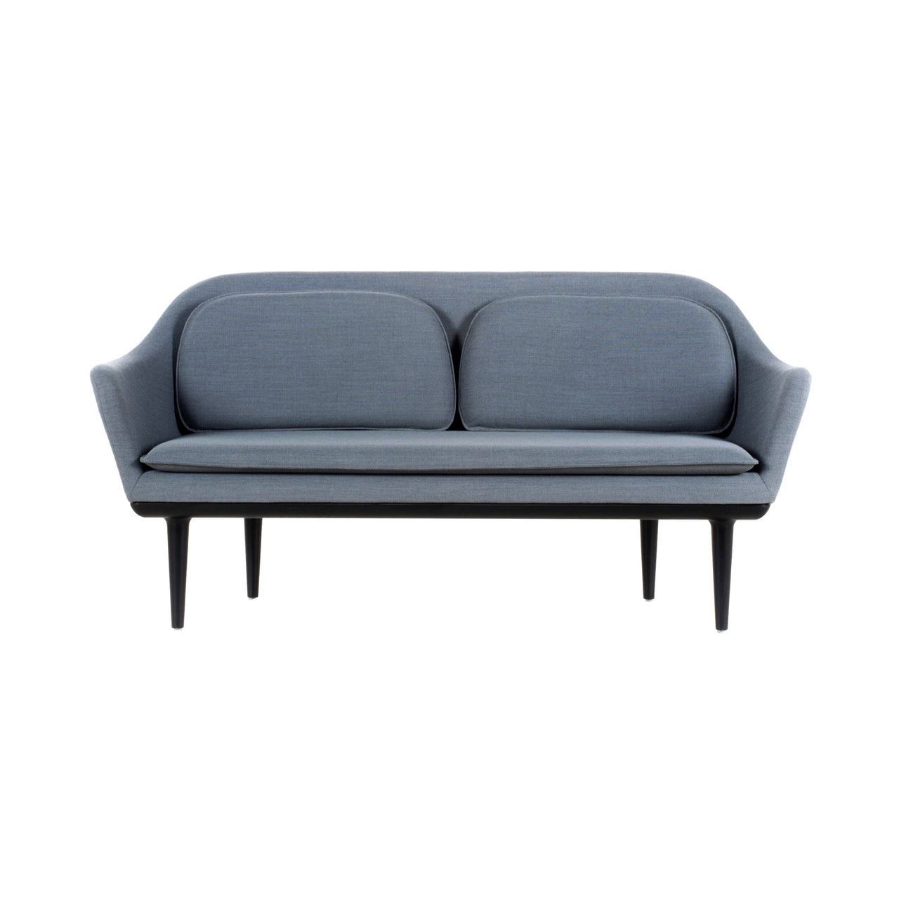 Lunar Sofa: Black Oak