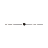 Dot Line Wall Lamp: Large - 72